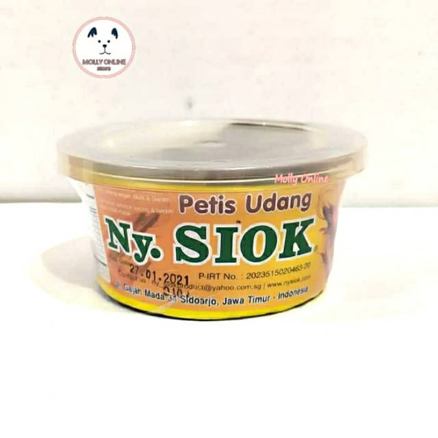 

Ny Siok Petis Udang 250gr Original Siap Pakai