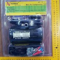 Unik Kompresor Mini Mobil Motor Air Compressor / Pompa Ban Mini Elektrik Compresor Listrik