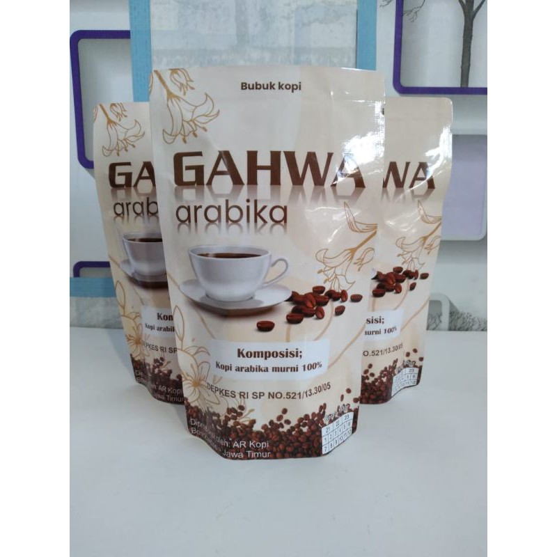 GAHWA ARABIKA BUBUK KOPI ARABIKA