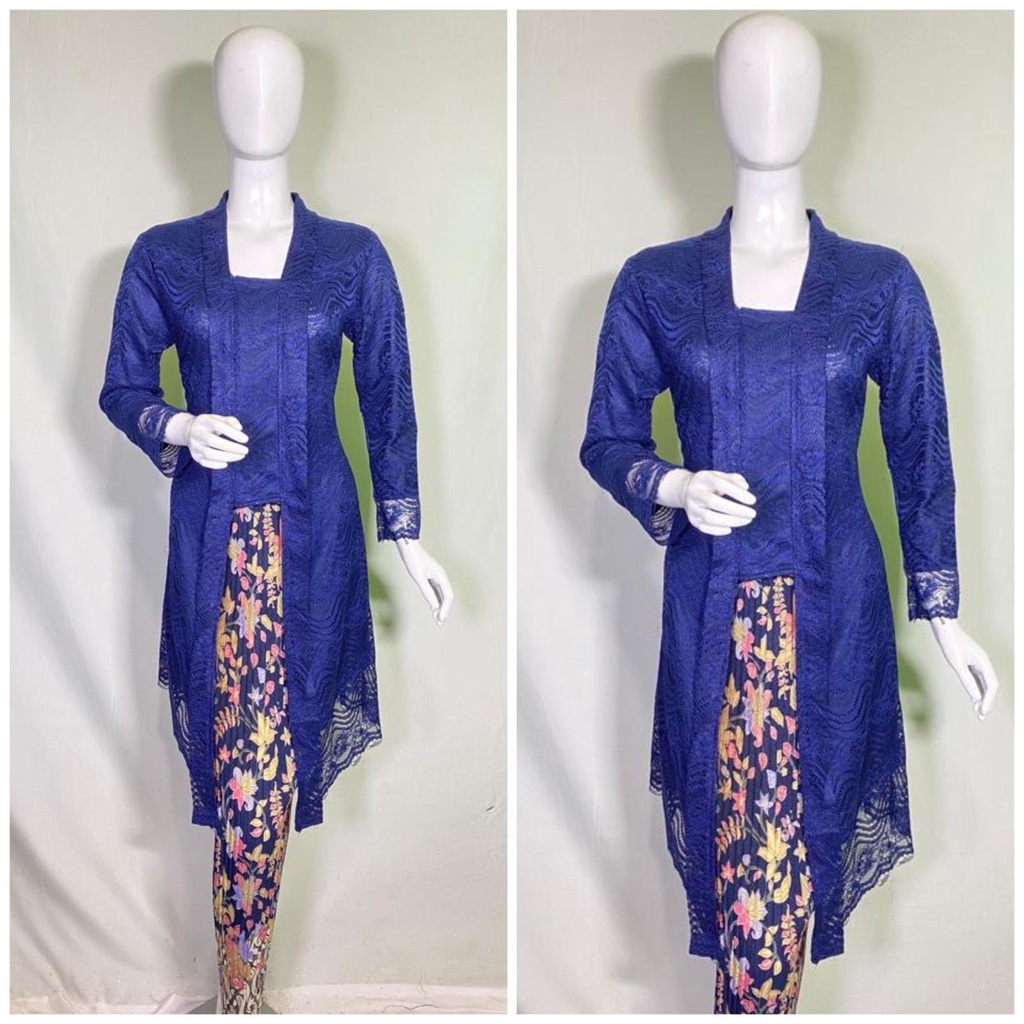 PROMO SET KEBAYA KUTUBARU TUNIK / KEBAYA KUTUBARU TUNIK BROKAT / SET KUTUBARU