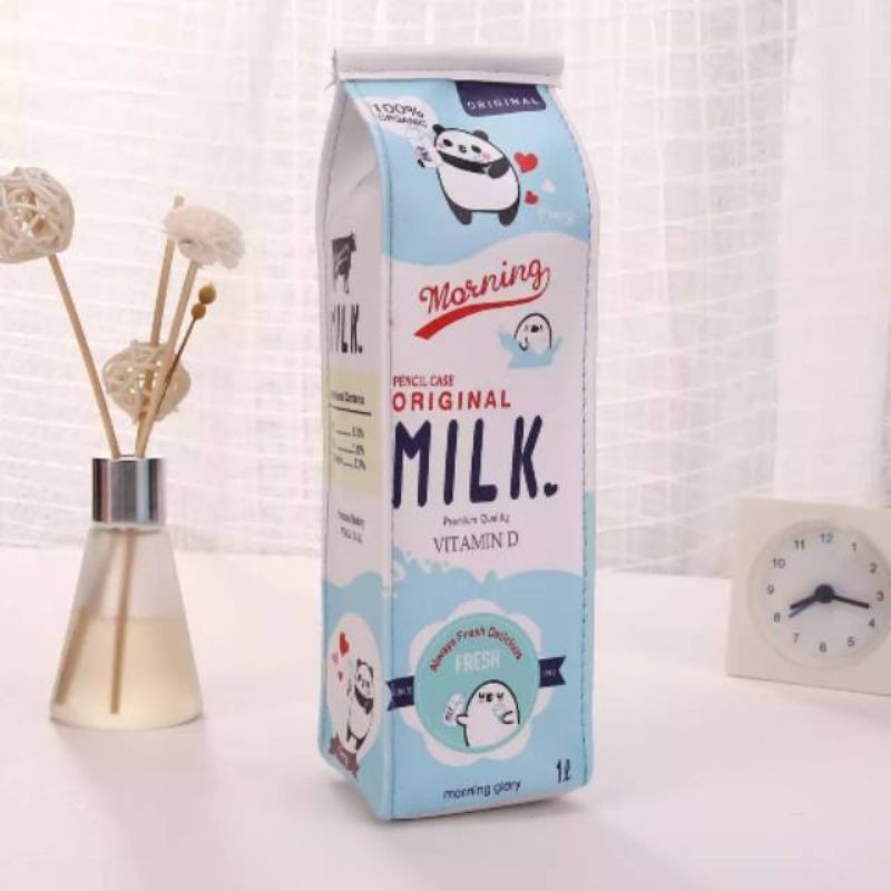 

Tempat Pensil Karton Susu Lucu Unik