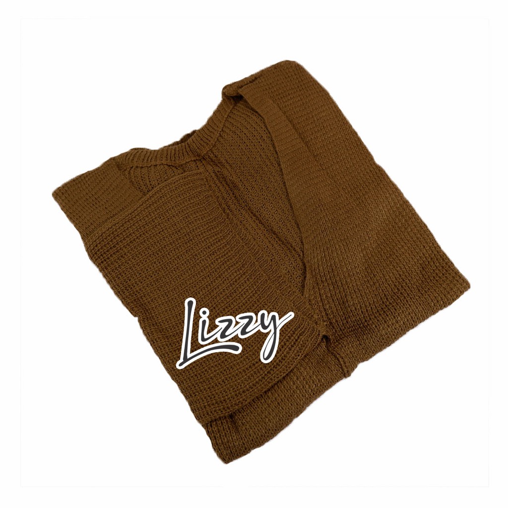 Locy cardigan oversized BY LIZZY-locy bronze