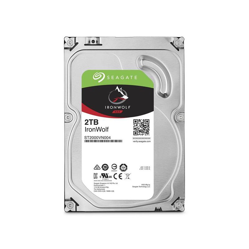 SEAGATE 3,5" IRONWOLF 2TB