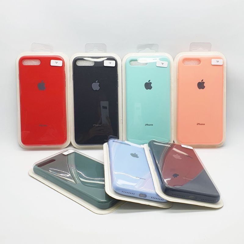 Iphone 7 Plus / 8 Plus Silicone Macaron Case / Soft Case Dove Candy / Silikon Macaron Case