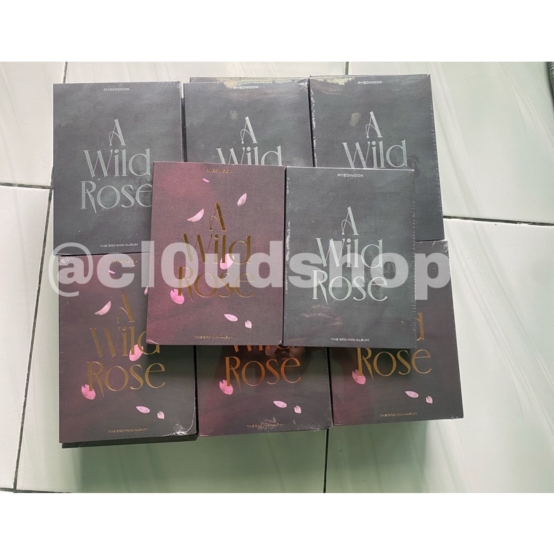 [PELUNASAN] Super Junior Ryeowook 3rd Mini Album “A Wild Rose”