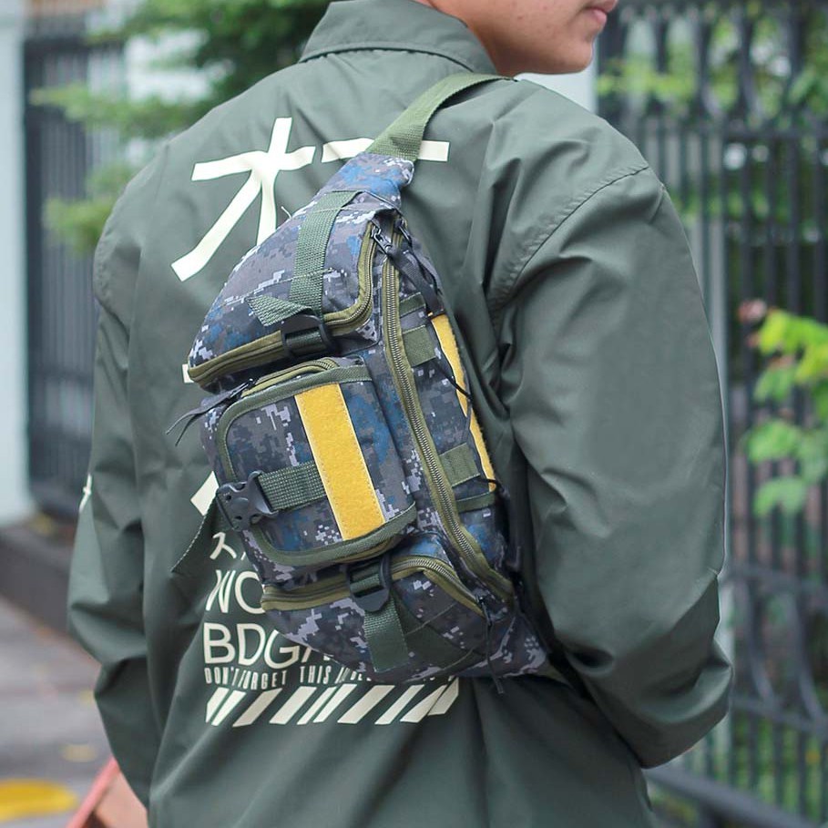 Tas Waist Bag Army Tas Selempang Army Montero Bag | MR 741