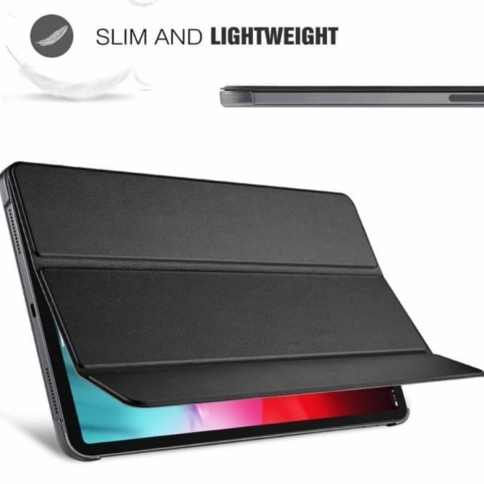 Book Case For Ipad 7 2019 Ipad 8 2020 ipad 9 2021 10.2 inch 2020 Book Cover-Hitam