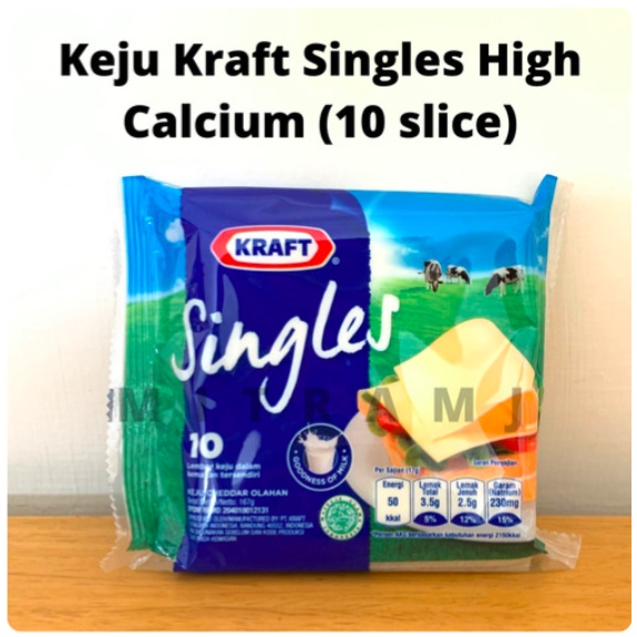 

KEJU KRAFT SINGLES HIGH CALCIUM (10 SLICE)