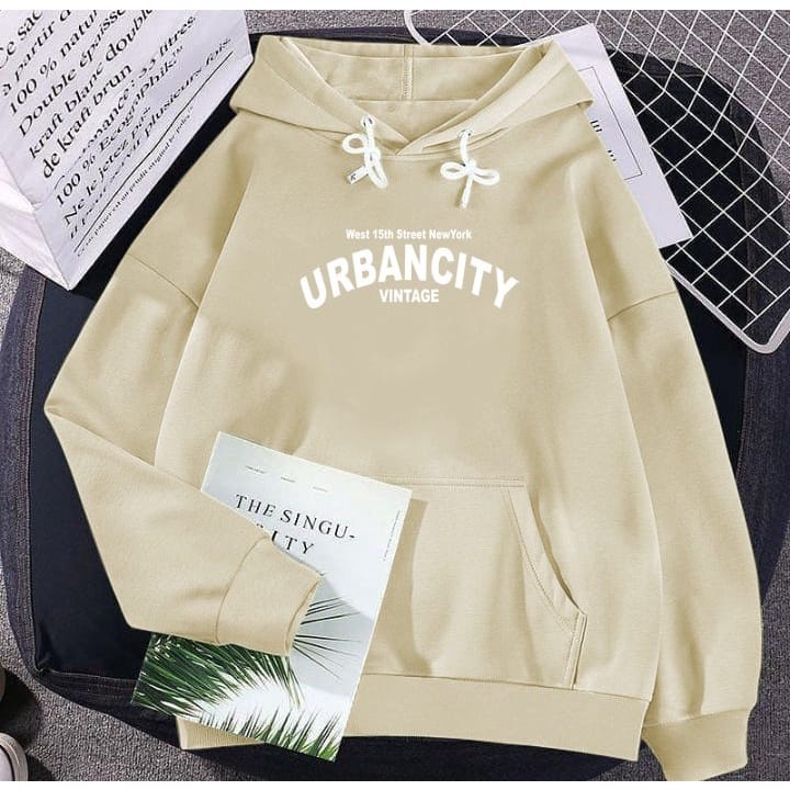 Hoodie Perempuan URBANCITY Hoodie Atasan Unisex L XL XXL Trendy