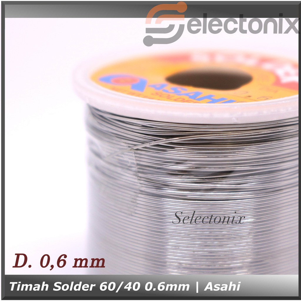 Timah Solder 0.6mm 60/40 250gr | ASAHI