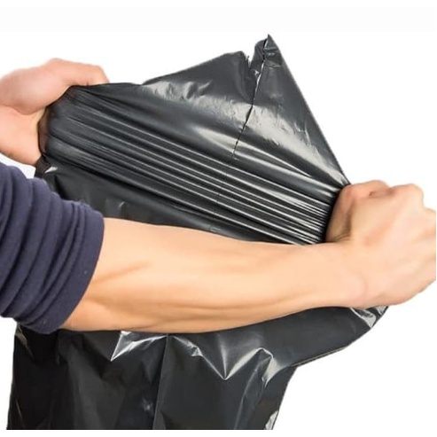 TERMURAH Amplop Plastik Hitam Polymailer Packing online shop 100PCS