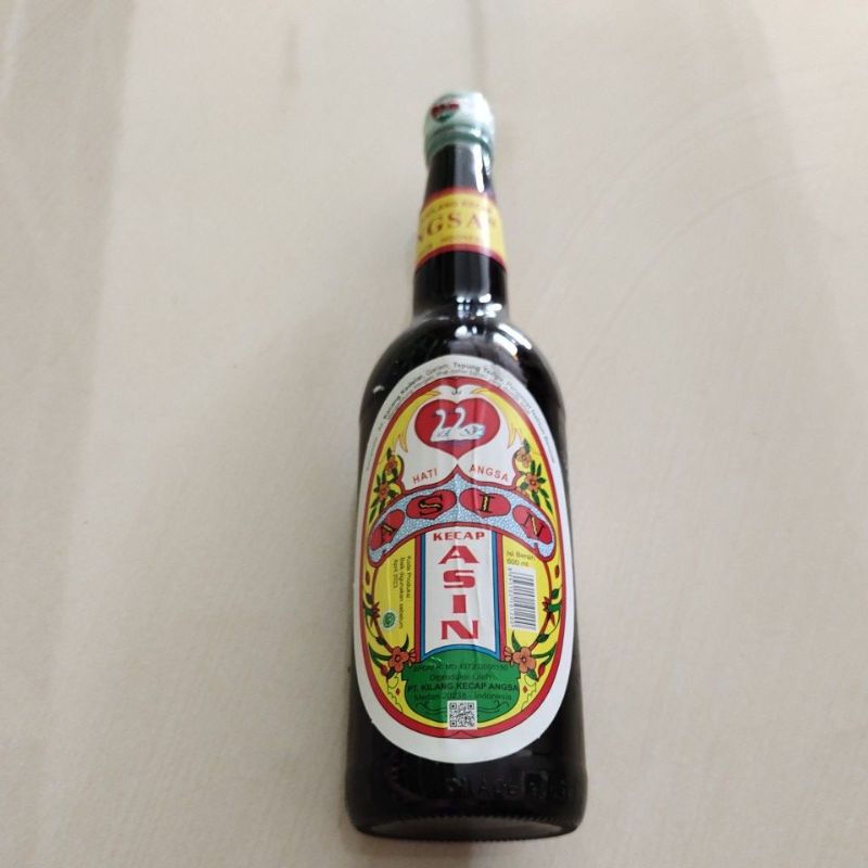 

kecap asin cap hati angsa botol kaca via gojek