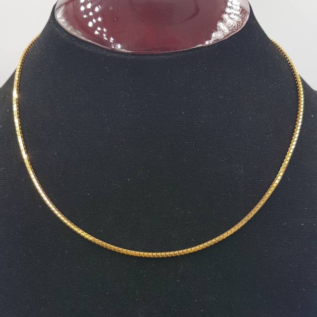 Kalung emas asli kadar 700 model alta