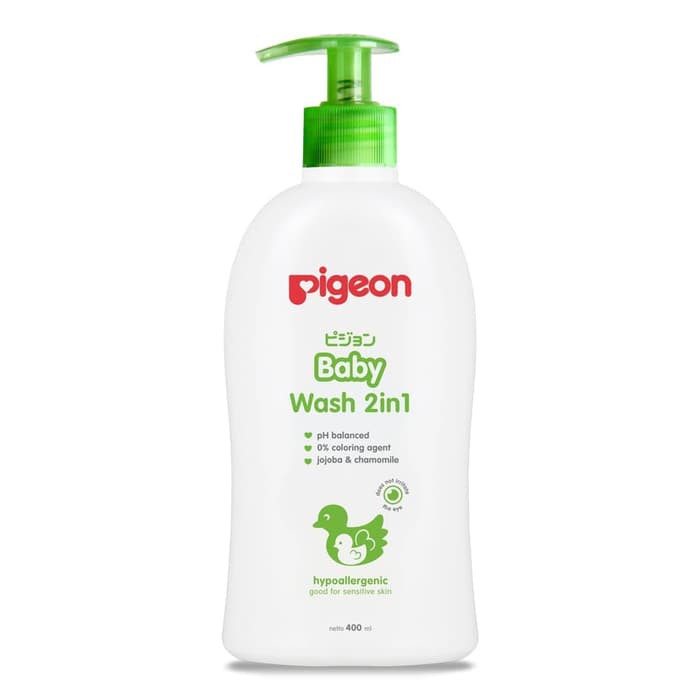 Pigeon Baby Wash 400ml Pump - Sabun Bayi