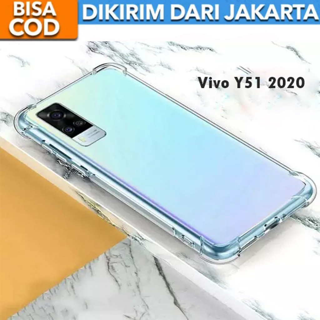 Casing Vivo Y51 2020 Anti crack SoftCase