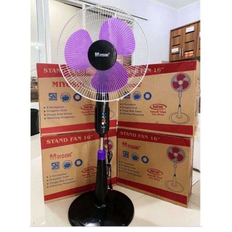 KIPAS ANGIN BERDIRI TESLA / MIYOSHI / ORENCHI / AOYAMA / KINGSTON / YASAKA / MASTAP / KINGSTON 16 INCH / STAND FAN STANDFAN ANGIN KENCANG MURAH