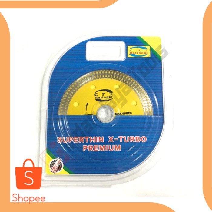 CPT NATIONAL Diamond Wheel TURBO X Pisau Potong Keramik Granit Marmer