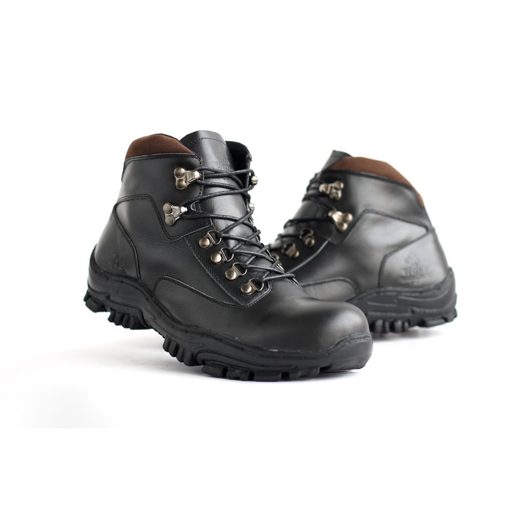 Sepatu Boots Kulit Handmade Lion Sleep Brown Piede Store Berkualitas Original Leather Proud Local B