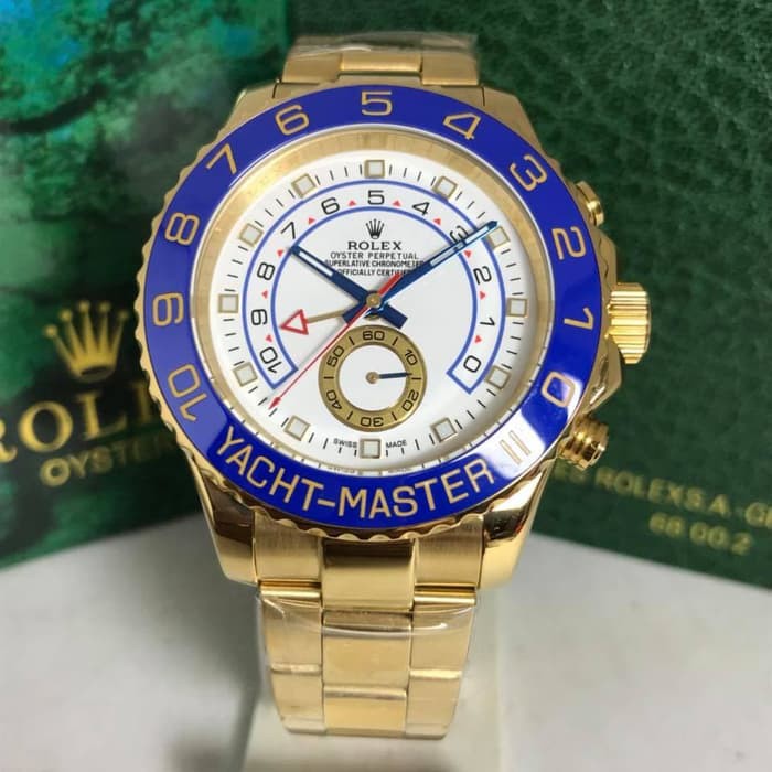 ROLEX YACHT MASTER II SAAPHIRE RING KERAMIK 44MM PREMIUM ji