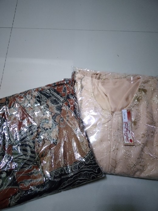 (termurah - Ori & Real Pic! Busui_6  Warna) Batik Couple Andhini Kebaya Couple