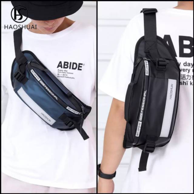 Waistbag Anti Air (Free Dompet)