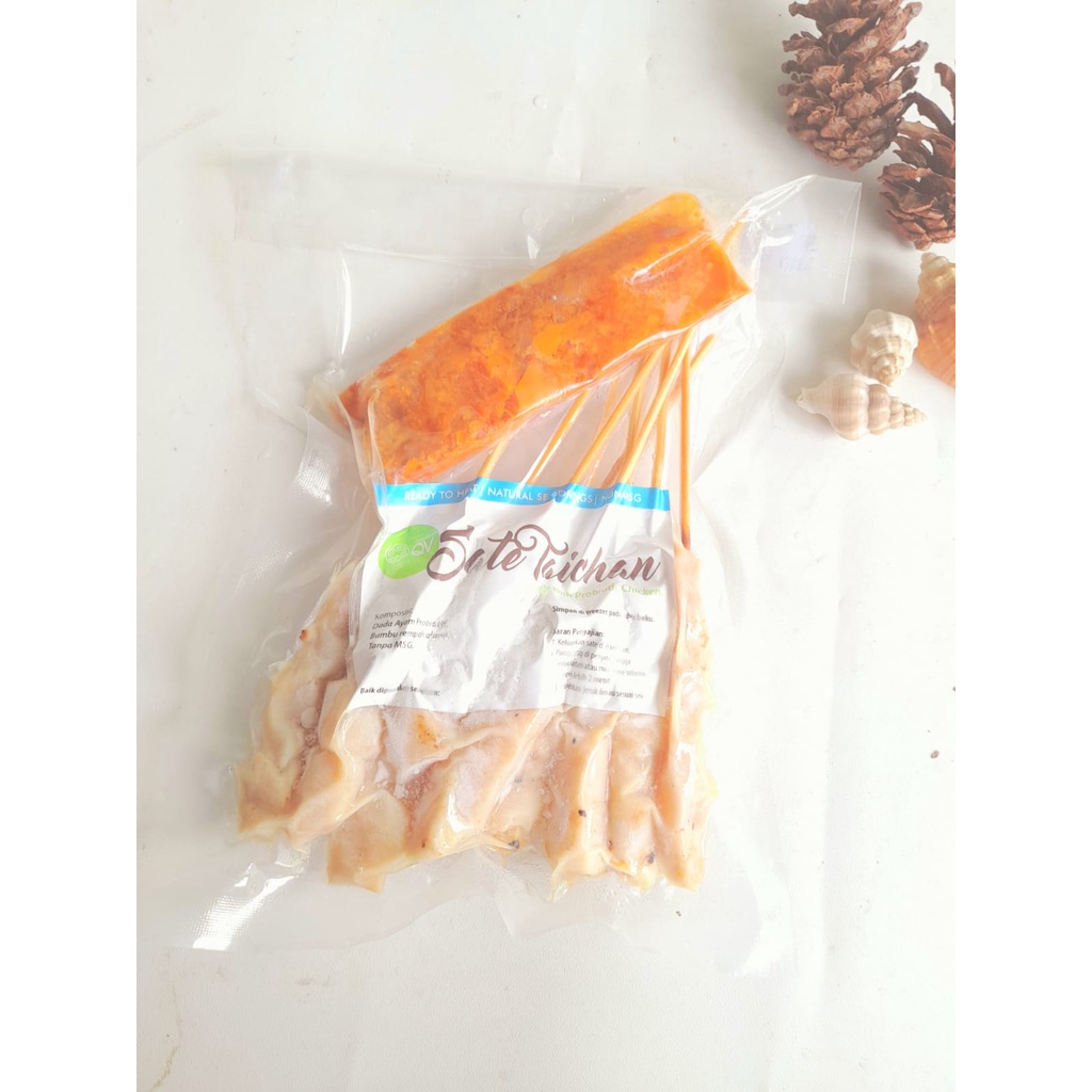 

Tuku-Tuku Sate Taichan+Sambal Ayam Probiotik Bebas Kimia Vaksin Antibotik.