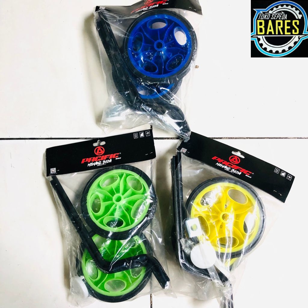 Roda Samping / Roda Bantu Sepeda BMX / Mini Anak 12 / 16 / 18 / 20 Pacific SP-H802 / SP-H803 Training Wheels