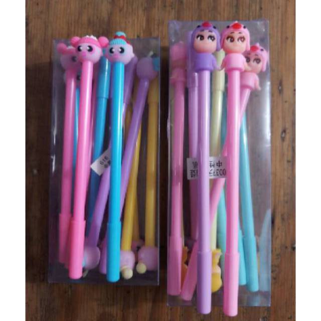 

Pulpen Gel Fancy Karakter Lucu