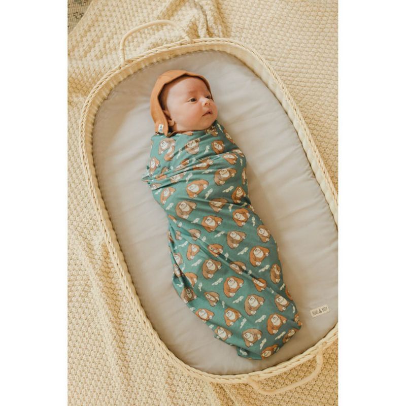 BohoPanna - Swaddle Print - Bedong Baby - Boho Baby Panna