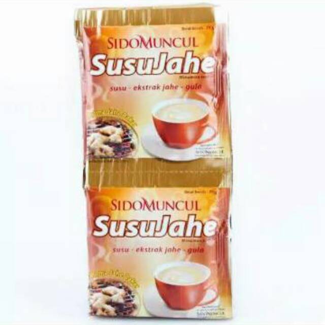 

RENCENG Susu Jahe Sidomuncul Isi 10 Sachet