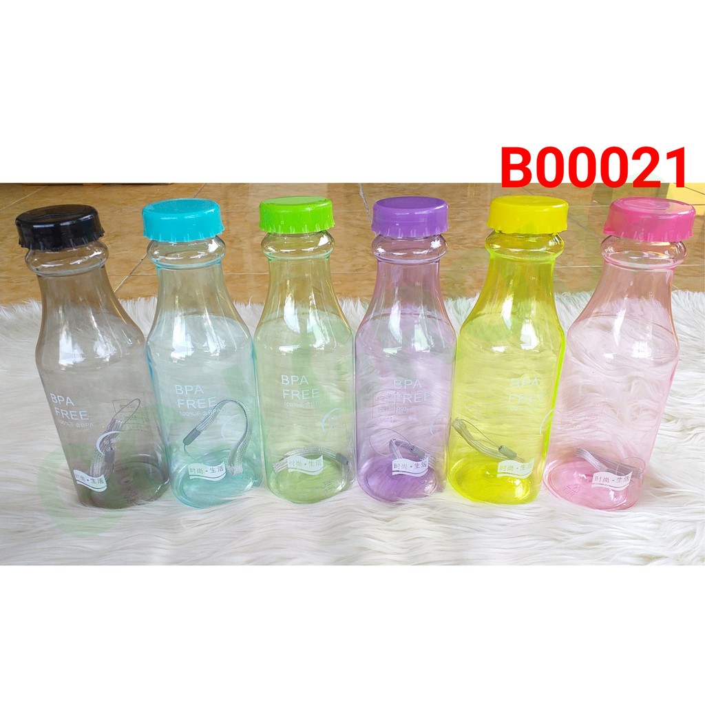 B ( B00021 ) MY BOTTLE SPRIT TRANSPARAN WARNA / BOTOL MINUM / HARGA GROSIR