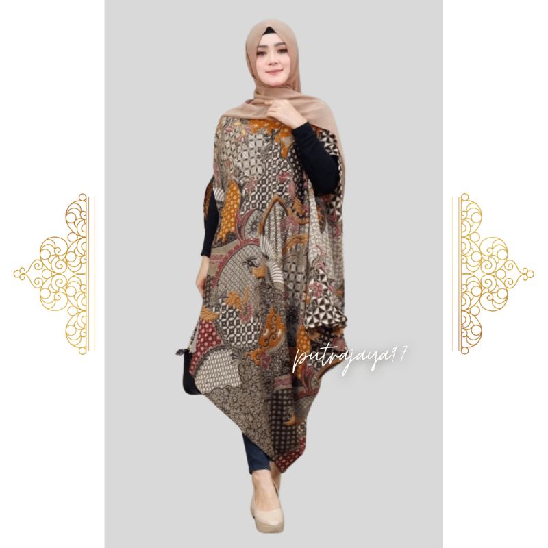 KAFTAN BATIK Wanita Premium Modern Baju Kondangan WANITA SELENA