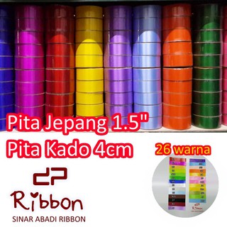 Pita Kado 4cm Pita Jepang 1 5 Pita Kertas 38mm Pita 