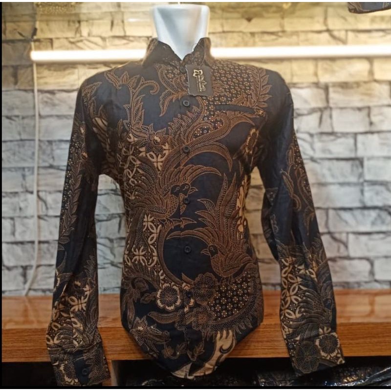 Batik Pria Katun Premium Halus Pria Kemeja Panjang Terbaru motif terkini