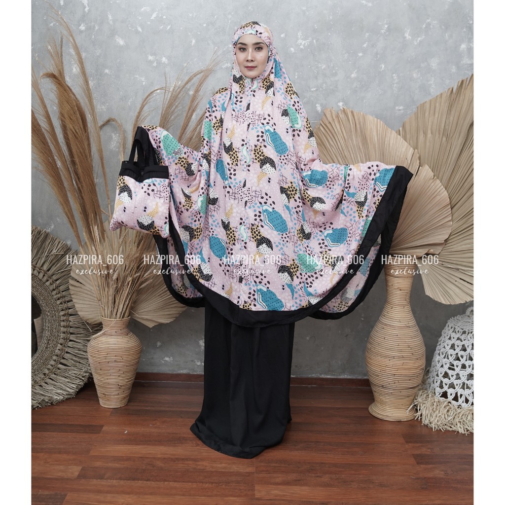 Mukena Dewasa Rayon Premium Prisya 3 Jumbo