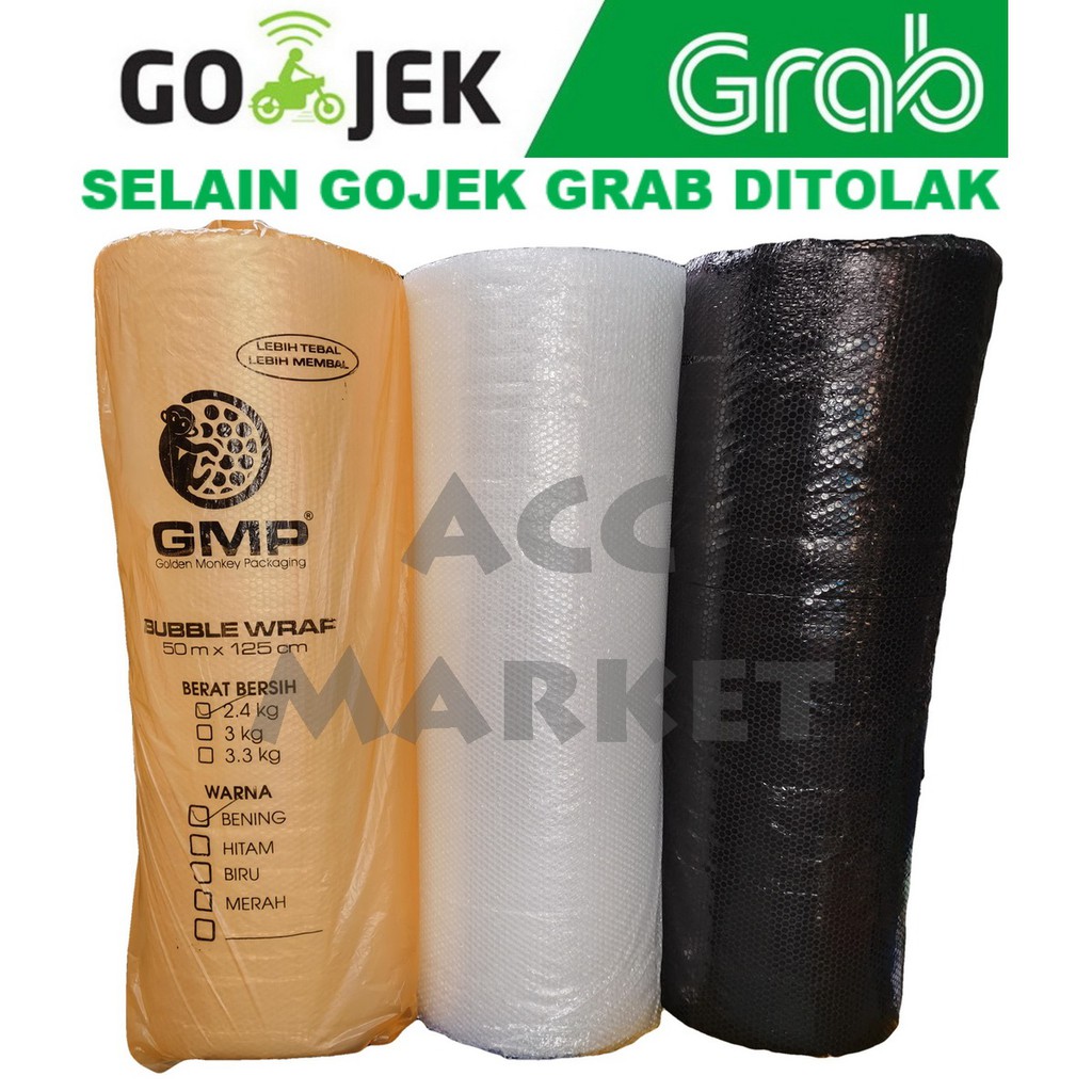 Bubble Wrap Plastik Roll 50m x 125cm Packing Buble