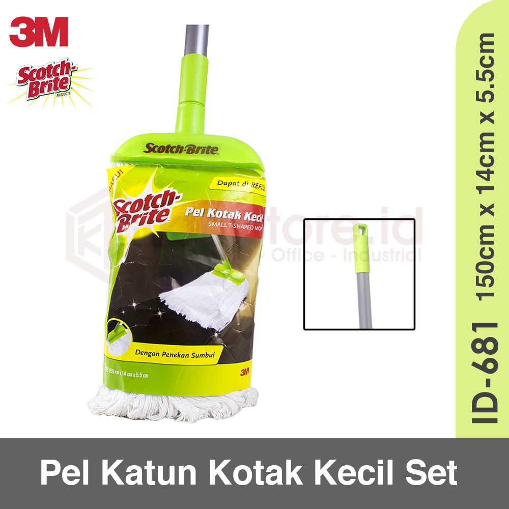 Ktmstore Scotch Brite 3m ID 681 Pel Katun Kotak Kecil Set