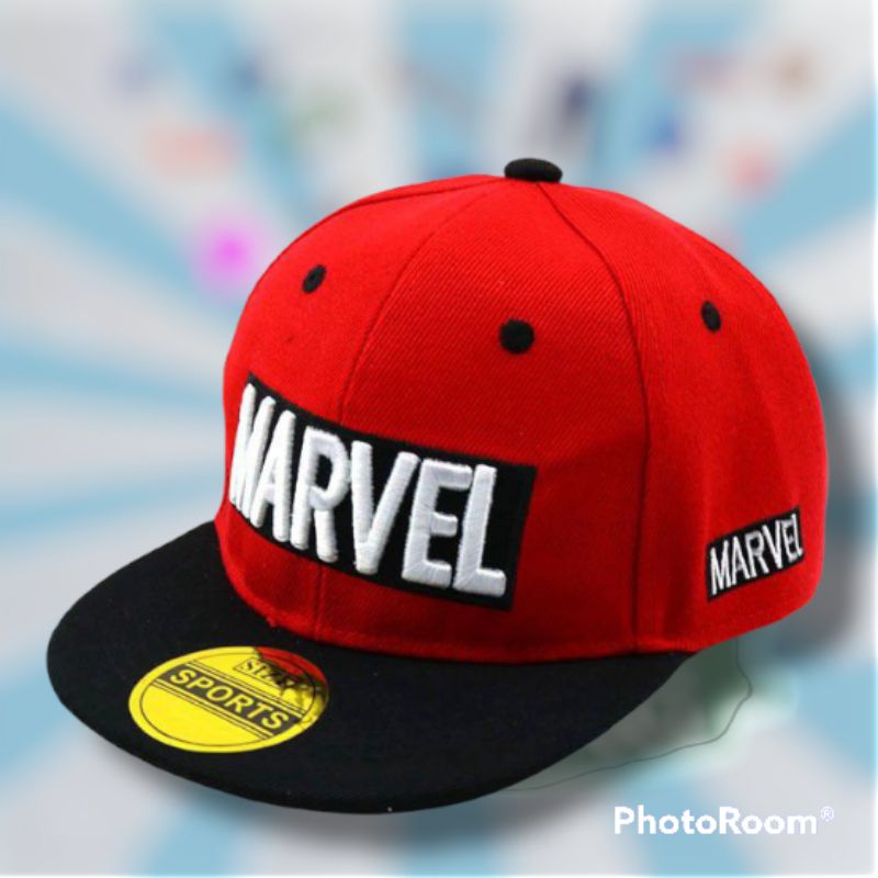 topi anak terbaru karakter MARVEL mantul