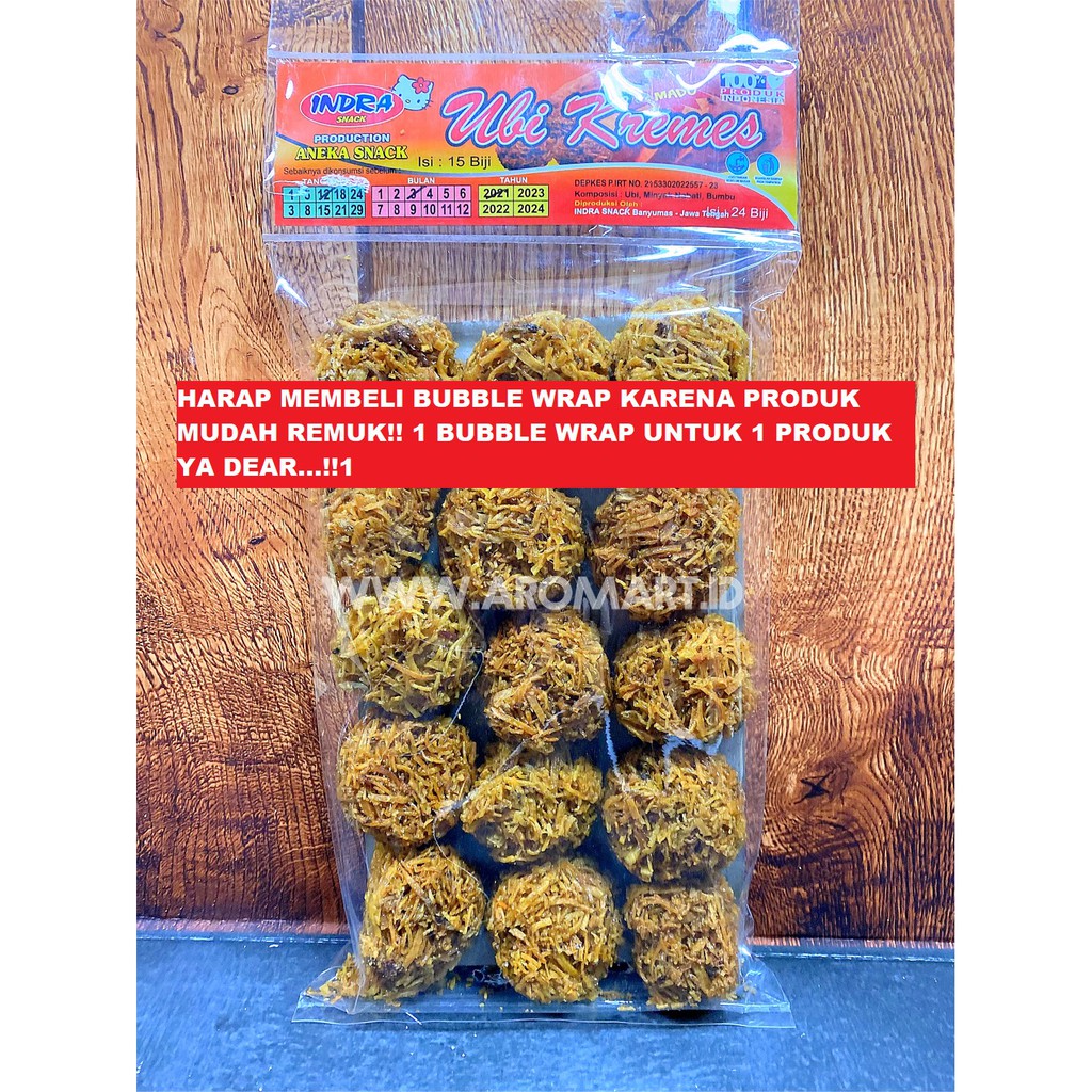 

Indra Snack Ubi Kremes Madu - 15 Biji