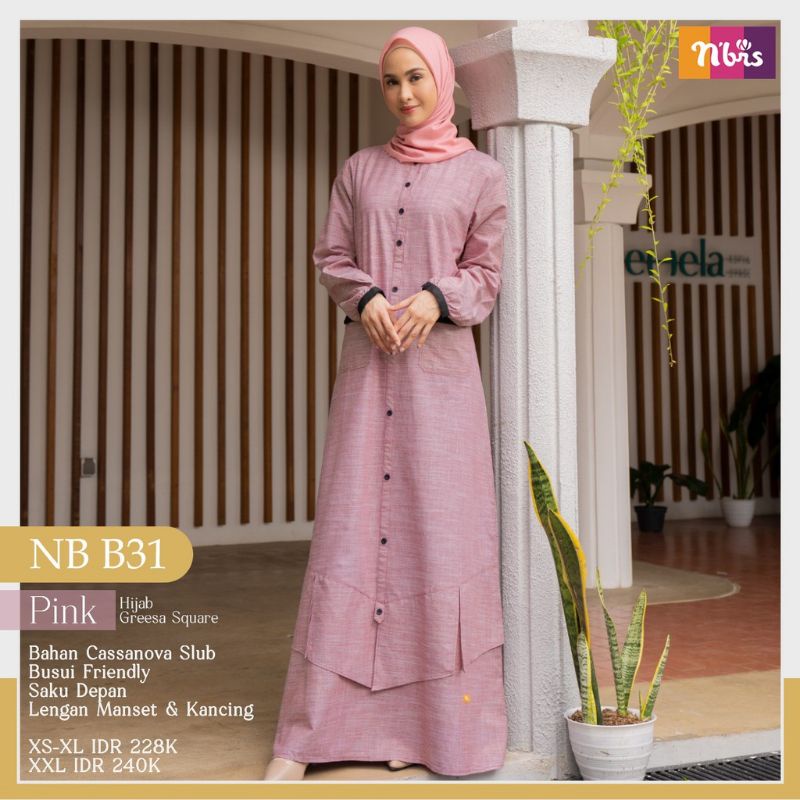 GAMIS NIBRAS TERBARU NB B31 • NIBRAS