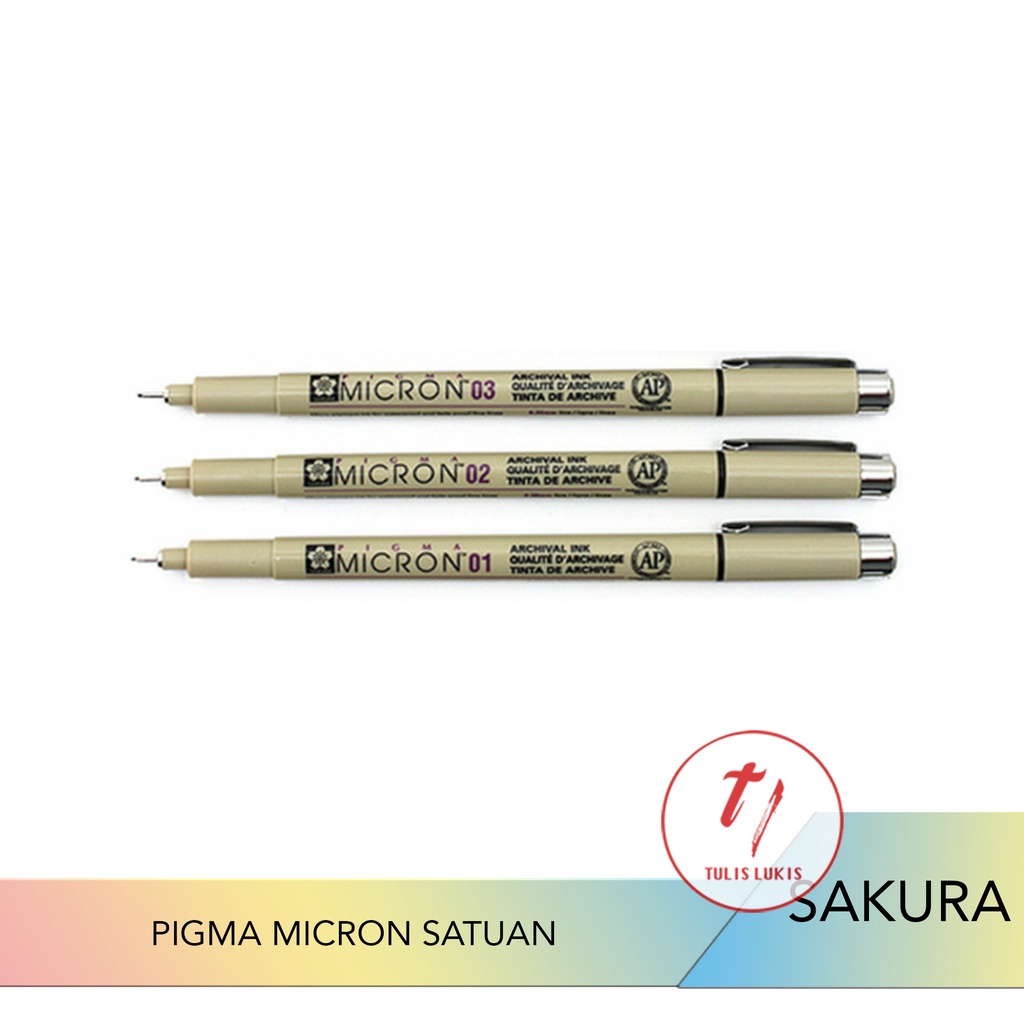 

Sakura Pigma Micron Drawing Pen (satuan)