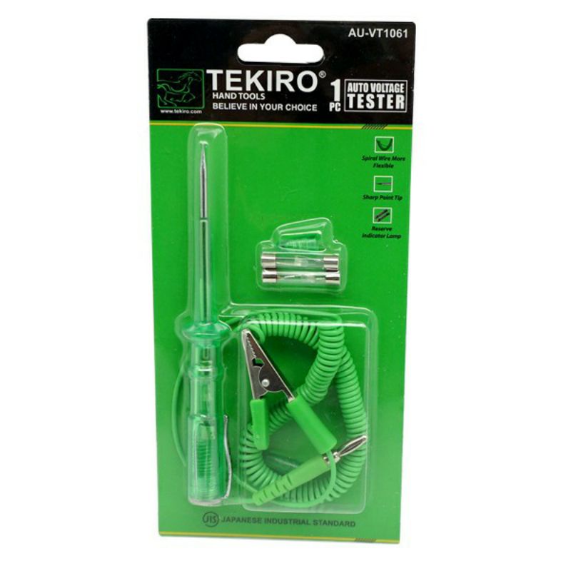 TEKIRO Tespen Listrik Auto Voltage Tester Tespen Dc Alat Tes Aliran Arus Listrik Motor Mobil