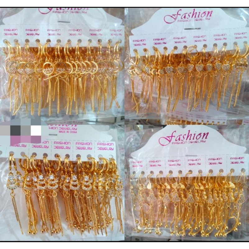 anting juray motif campur avu 182