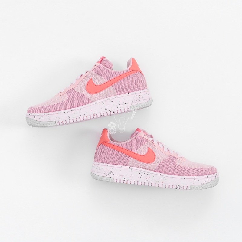 Air Force 1 Low Crater Flyknit Pink