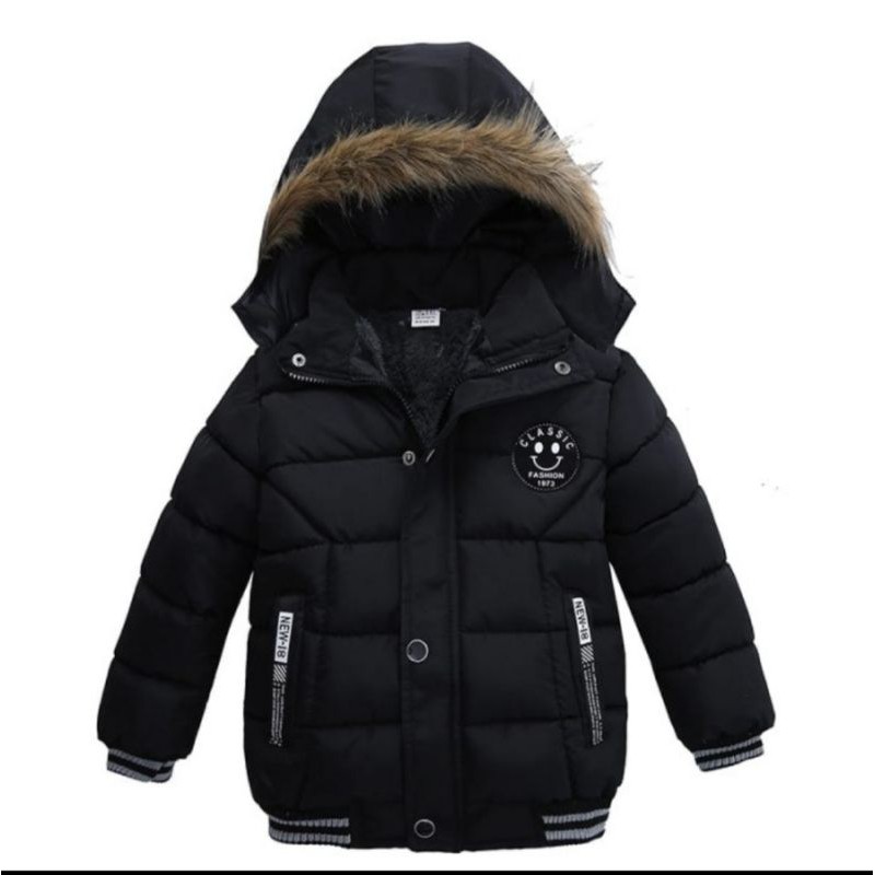 Jaket Winter Bulu Anak