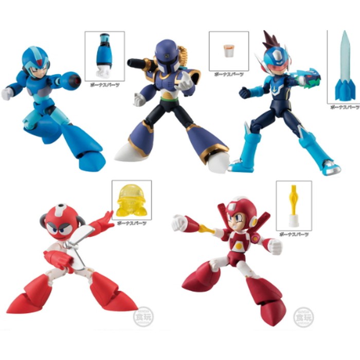 66 action rockman set 5 megaman series