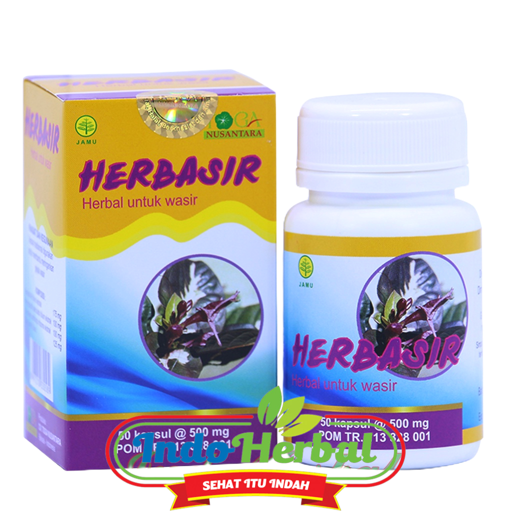 HERBASIR / Herbal Wasir dan Sembelit