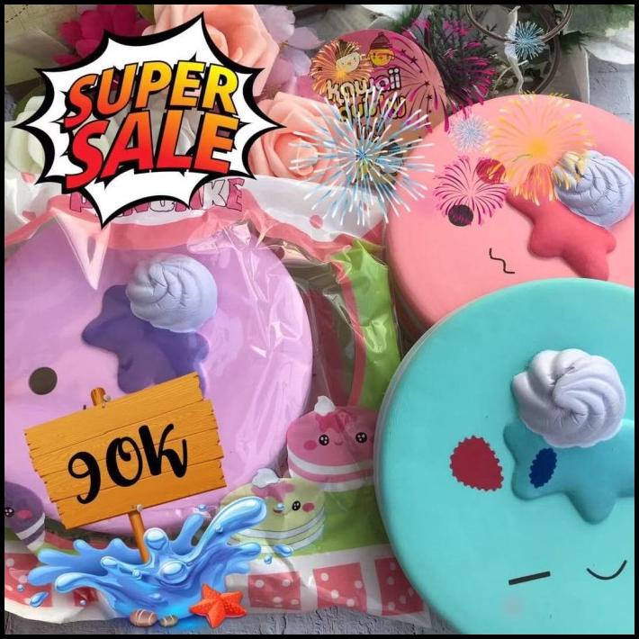 KawaiiSquishy.IND Jumbo Pancake Squishy