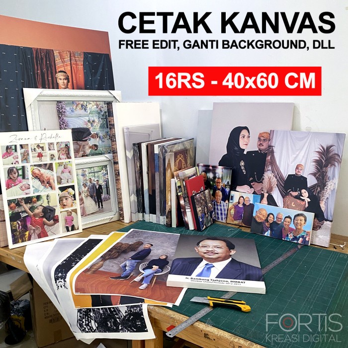 Cetak Foto Kanvas/Canvas Photo Print 40 x 60