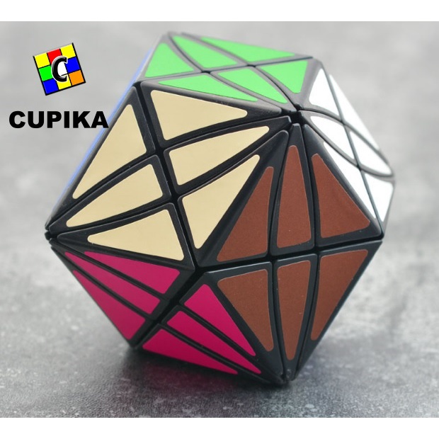 Rubik 3x3 LEFUN Diamond Unik Alien Yongjun Qiyi Blackbase